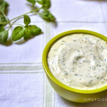 Basil Caesar Dressing