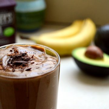 Chocolate Avocado "Milkshake"