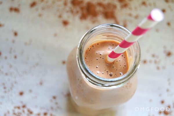 Chocolate Peanut Butter Banana Smoothie