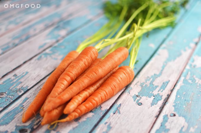 Garlic Roasted Carrots and Onions