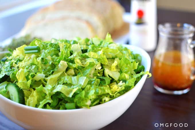 Maroulosalata (Romaine Salad)