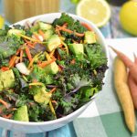 Kale and Avocado Salad | omgfood.com