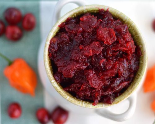 Cranberry Habanero Jelly