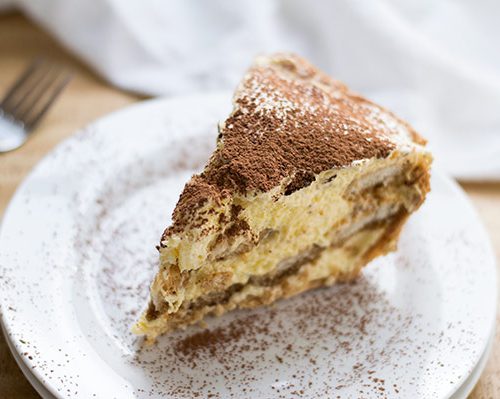 Tiramisu Pie | omgfood.com