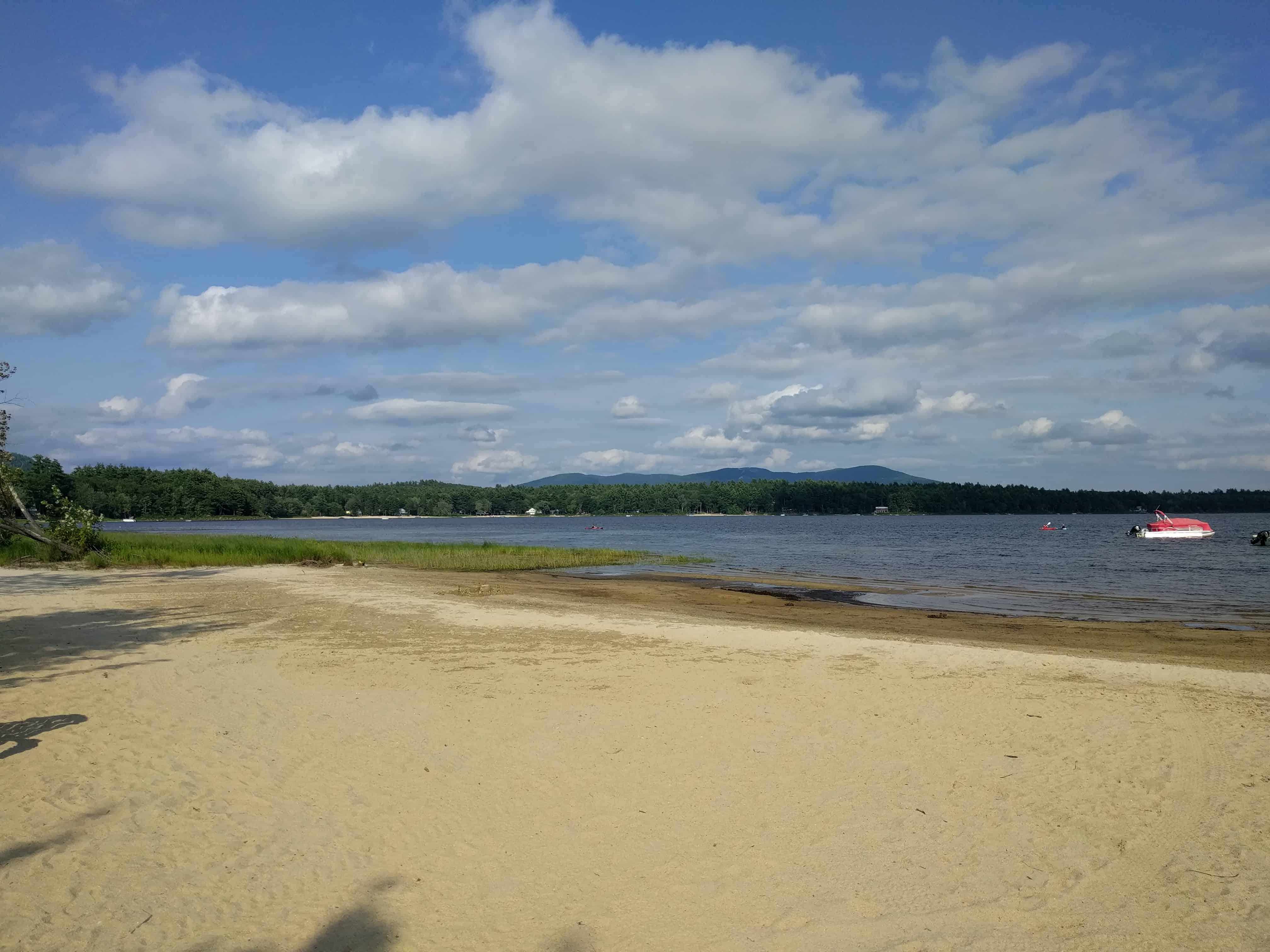 A close up of a sandy beach.