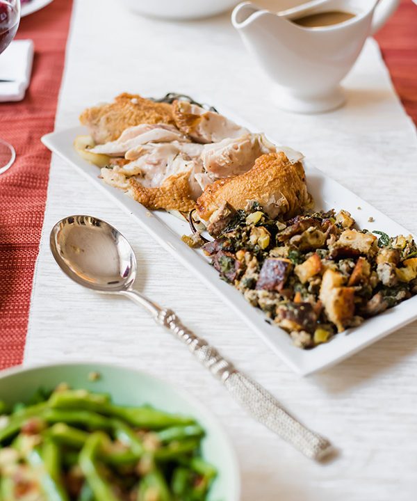 Julia Turshen’s Radicchio + Roasted Squash Salad & Hosting a Stress-Free Thanksgiving | omgfood.com