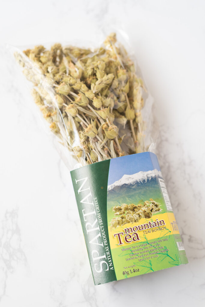 A package of mountain tea.